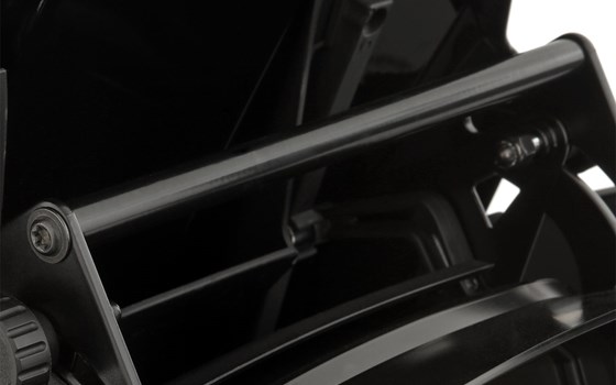 Geräteträger für Scheibenverstärkung - schwarz - links und rechts - Bild 2