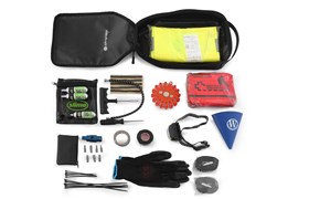 Innentasche für Werkzeugbox - schwarz - inkl. Pannenset