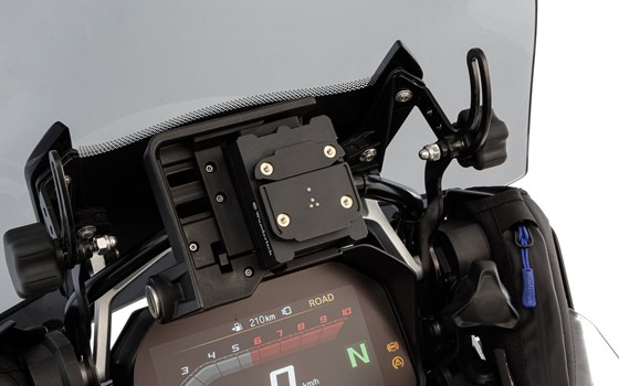 Navigationsadapter für Garmin und TomTom an BMW Navigatorvo- schwarz - Bild 1