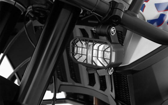 LED Zusatzscheinwerfer MICROFLOOTER 3.0 - schwarz - für Schutzbügelmontage - Bild 1