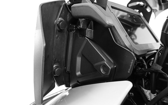 Abdeckkappen für Windabweiser Verschraubung - schwarz - 4 Stück - Bild 1