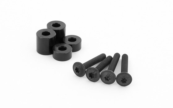 Adaptersatz für Handprotektoren und Verkleidungsscheibe
 CE- schwarz - Bild 1