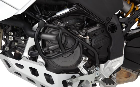 Motorschutzbügel links - schwarz - zur Montage ohne Verkleidungsschutzbügel - Bild 1