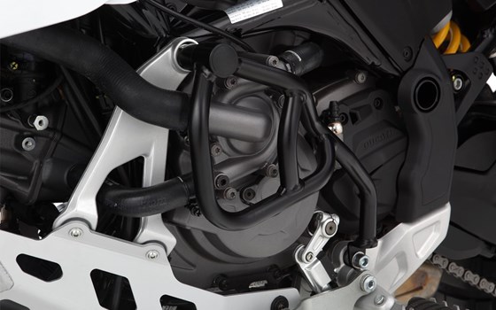 Motorschutzbügel links - schwarz - zur Montage ohne Verkleidungsschutzbügel - Bild 2