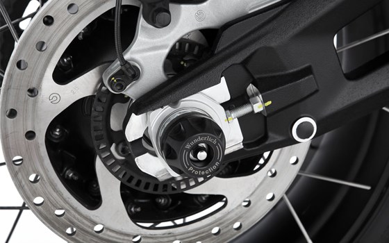 Achs-Schutzpads DOUBLESHOCK - schwarz - hinten - Bild 1