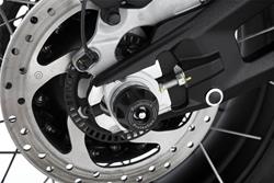 Achs-Schutzpads DOUBLESHOCK - schwarz - hinten