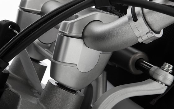 Lenkererhöhung ERGO - silber - 25 mm - Bild 1