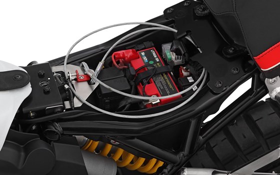 Helm-Diebstahlsicherung HELM-LOCK- Edelstahl - Bild 2