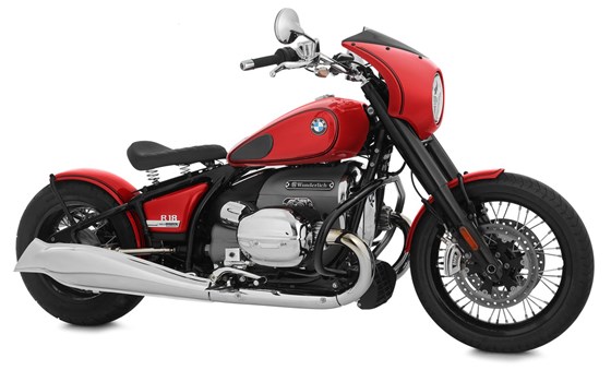 Heckfender RockBob- marsrot metallic - schwarz liniert - Bild 2