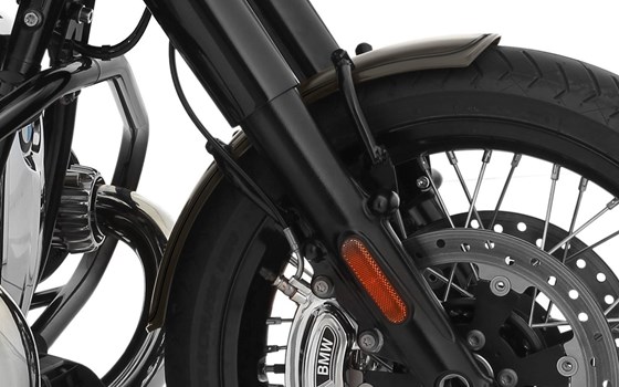 Frontfender RockBob- Manhattan metallic matt - schwarz liniert - Bild 1