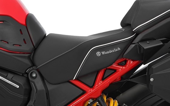 Fahrersitzbank AKTIVKOMFORT Multistrada V4 - schwarz - tief - Bild 2