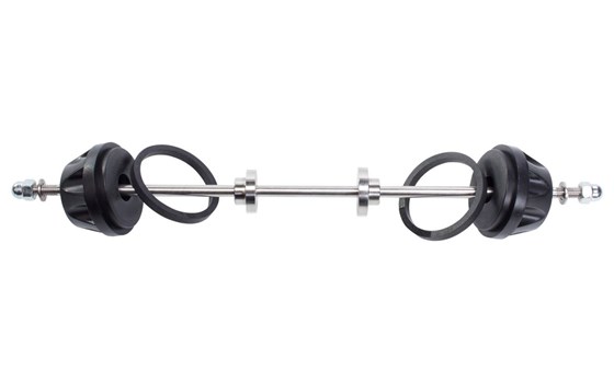 Achs-Schutzpads DOUBLESHOCK Multistrada V4 - schwarz - vorne - Bild 3