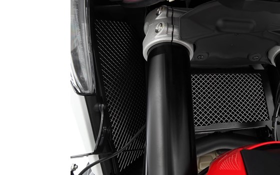 Wasserkühlerschutz EXTREME Multistrada V4- schwarz - Bild 2