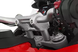 Lenkererhöhung Multistrada V4 ERGO+- silber Lenkererhöhung Multistrada V4 ERGO+- silber