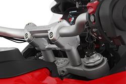 Lenkererhöhung Multistrada V4 ERGO+- silber