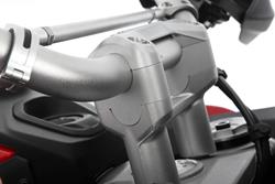 Lenkererhöhung ERGO Ducati Multistrada V4 - silber - 25mm Lenkererhöhung ERGO Ducati Multistrada V4 - silber - 25mm