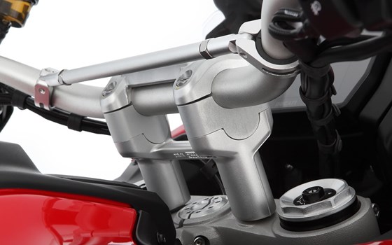 Lenkererhöhung ERGO Ducati Multistrada V4 - silber - 25mm - Bild 2