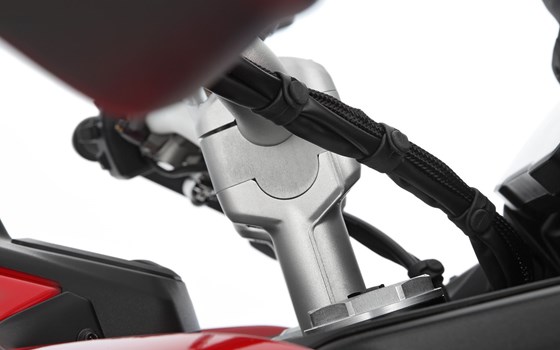 Lenkererhöhung ERGO Ducati Multistrada V4 - silber - 25mm - Bild 3