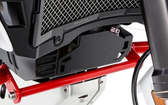 Ventildeckel- und Zylinderschutz DesertX (Rally)- schwarz - Bild 1