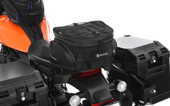 Sitzbank- und Gepäckträger-Tasche ELEPHANT Pan America- schwarz - Bild 1