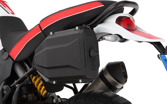 Werkzeugbox für Modelle ohne Koffer - Schloss codierbar Des - schwarz - Für original Ducati Schlüssel - Bild 3