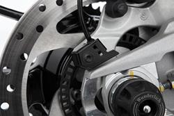 ABS-Sensorschutz Ducati - schwarz - hinten