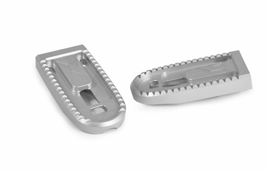 Vario-Fußraste EVO1 (Paar)- silber - Bild 1