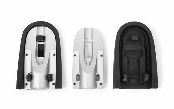 Vario-Fußrastengummi EVO1- schwarz - Bild 3