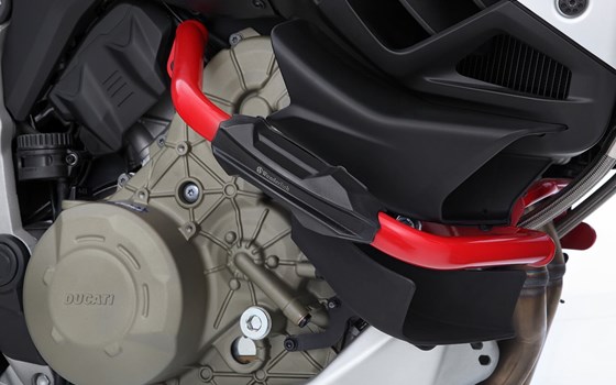 Motorschutzbügel GUARD Multistrada V4- rot - Bild 3