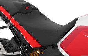 Fahrersitzbank AKTIVKOMFORT DesertX - schwarz-rot - Standard