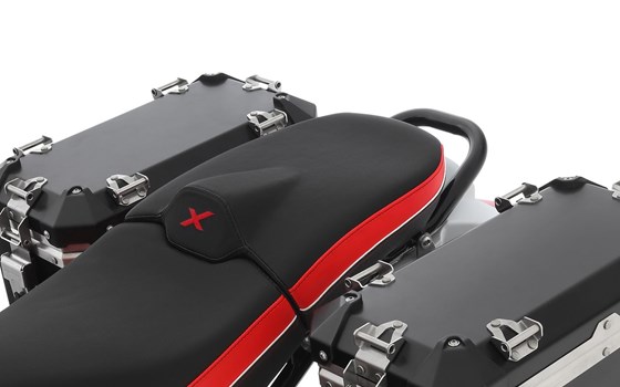 Beifahrersitzbank AKTIVKOMFORT DesertX - schwarz-rot - Standard - Bild 1