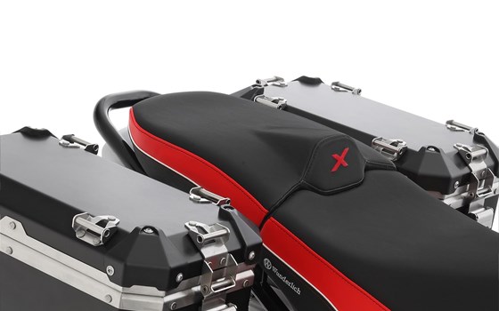 Beifahrersitzbank AKTIVKOMFORT DesertX - schwarz-rot - Standard - Bild 2