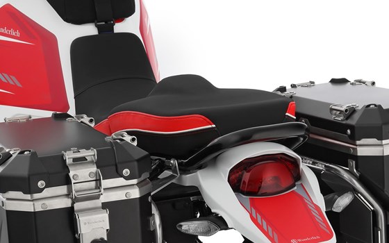 Beifahrersitzbank AKTIVKOMFORT DesertX - schwarz-rot - Standard - Bild 3