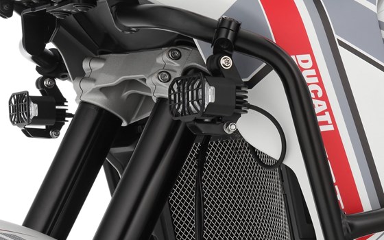 LED Zusatzscheinwerfer MICROFLOOTER 3.0 - schwarz - für Schutzbügelmontage - Bild 1