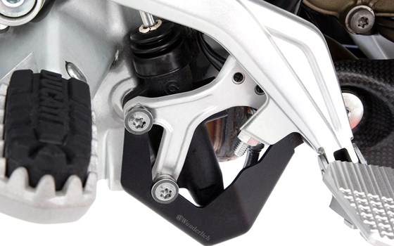 Schutzblech Bremspumpe Multistrada V4 - schwarz - hinten - Bild 1