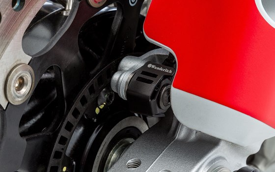 ABS-Sensorschutz - Vorderrad DesertX (Discovery)- schwarz - Bild 1