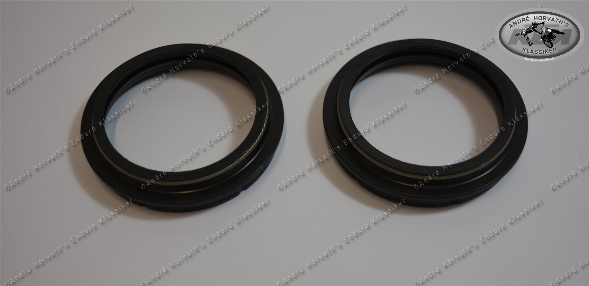 Staubkappensatz f r WP 48mm USD Gabel 48x57 7x9 5 10 3 f r KTM 950