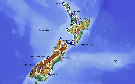 Motorradtour Neuseeland vom 25.01. - 28.02. oder 25.11. - 19.12.  - Bild 1 Motorradtour Neuseeland vom 25.01. - 28.02. oder 25.11. - 19.12.  - Bild 1
