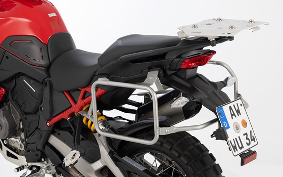 Kofferträger EXTREME Multistrada V4- Edelstahl - Bild 1