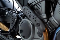 Krümmerschutz / Hitzeschutz- carbon - glänzend