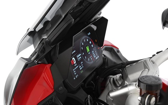 Cockpit-Blendschutz Multistrada V4- schwarz - Bild 3