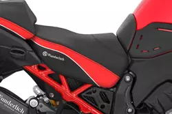 Fahrersitzbank AKTIVKOMFORT Multistrada V4 - schwarz-rot - Standard Fahrersitzbank AKTIVKOMFORT Multistrada V4 - schwarz-rot - Standard