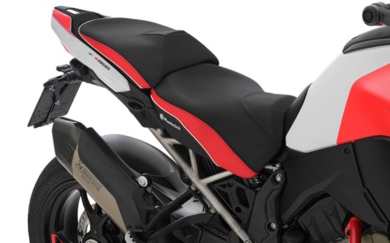 Beifahrersitzbank AKTIVKOMFORT Multistrada V4- schwarz-rot - Bild 2