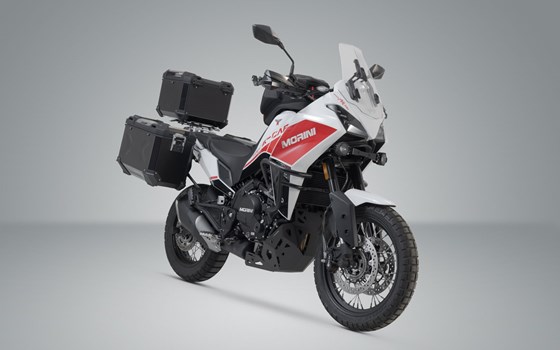 Adventure Set TRAX ADV. Schwarz. Moto Morini X-Cape (21-). - Bild 2