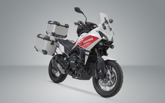 Adventure Set TRAX ADV. Silbern. Moto Morini X-Cape (21-). - Bild 2