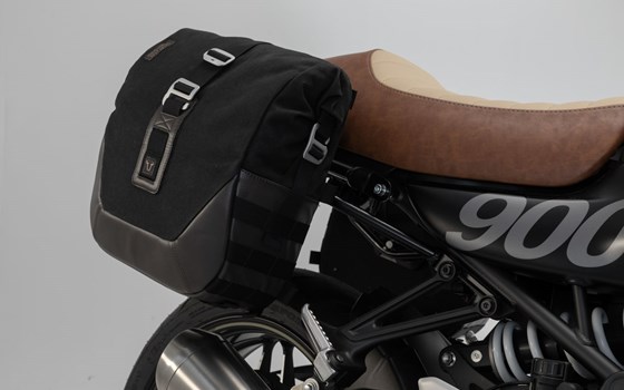Legend Gear Seitentaschen-System LC Black Edition. Kawasaki Z900RS/ Cafe (17-), 50th Anni. (22-). - Bild 2