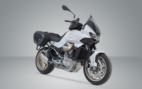 PRO BLAZE Satteltaschen-Set. Schwarz. Moto Guzzi V100 Mandello/S, Stelvio. - Bild 2