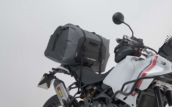 Drybag 600 Hecktasche. 60 l. Grau/Schwarz. Wasserdicht. - Bild 3