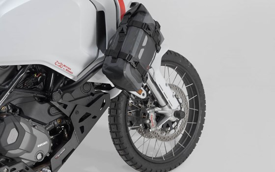 Drybag 80 Hecktasche. 8 l. Grau/Schwarz. Wasserdicht. - Bild 2 Drybag 80 Hecktasche. 8 l. Grau/Schwarz. Wasserdicht. - Bild 2