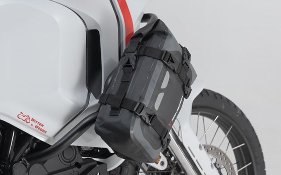 Drybag 80 Hecktasche. 8 l. Grau/Schwarz. Wasserdicht. - Bild 3 Drybag 80 Hecktasche. 8 l. Grau/Schwarz. Wasserdicht. - Bild 3